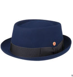 Soft Wool Pork Pie Hat