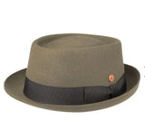 Soft Wool Pork Pie Hat