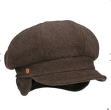 Newsboy Cap with Ear Flaps