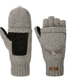 Haakon Fingerless Wool Gloves