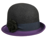 Cloche Hat with Flower