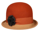 Cloche Hat with Flower